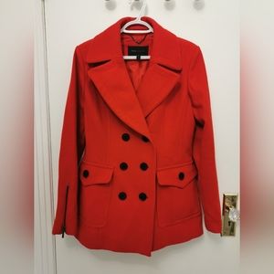 Gorgeous BCBGMAXAZRIA Wool Blend Pea Coat